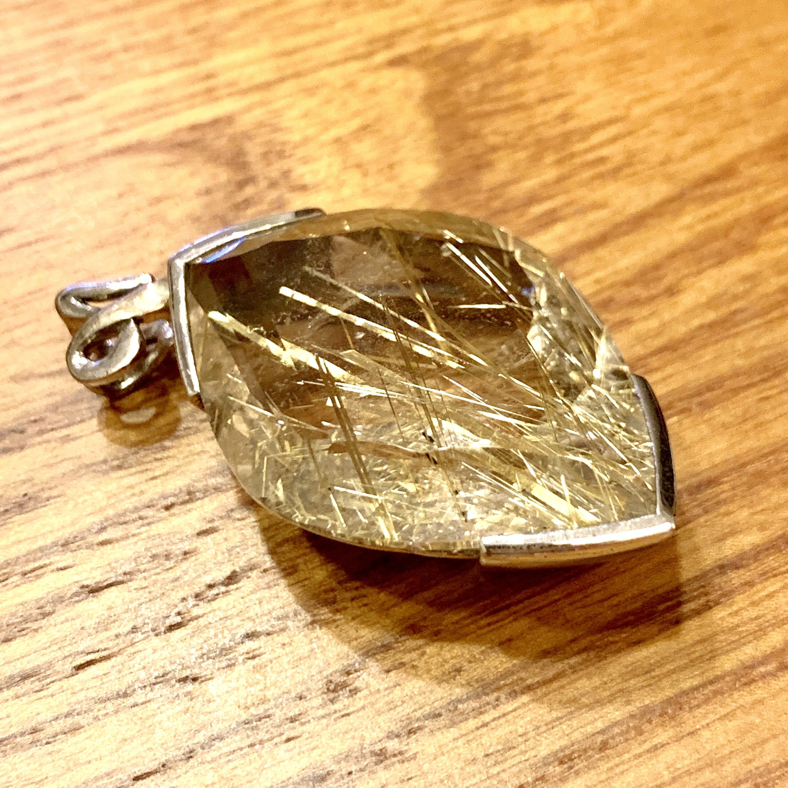 天然水晶項鍊吊墜